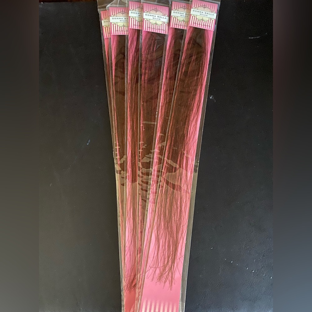 DONNA BELLA HAIR - Lot of Extensions (color 4) NEW - Picture 5 of 12